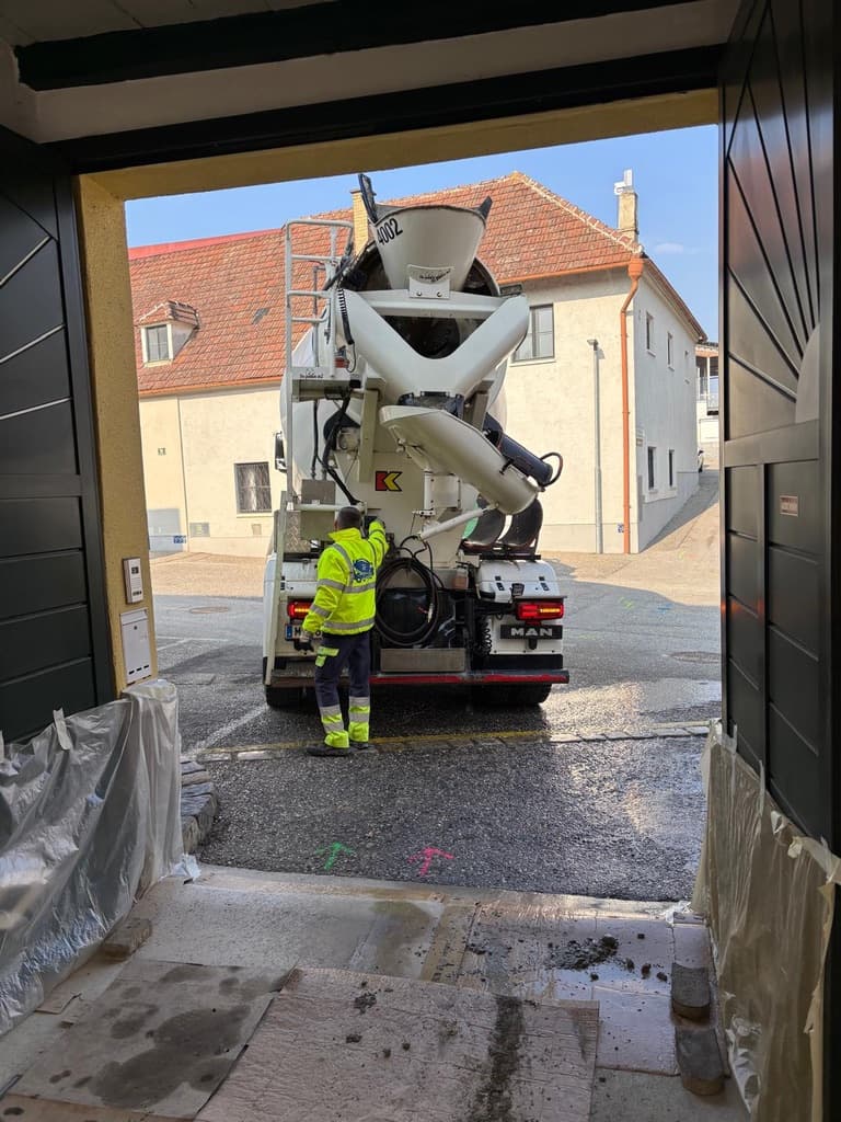 Betonlieferung – Projektvorschau